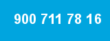 900 711 78 16 900 711 78 16